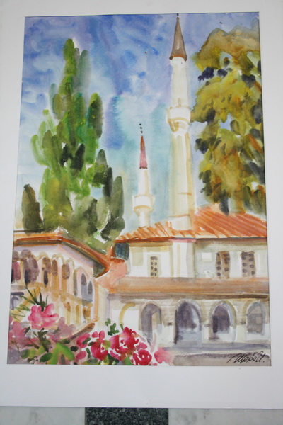 В Госсовете Крыма открылась выставка живописи московской художницы