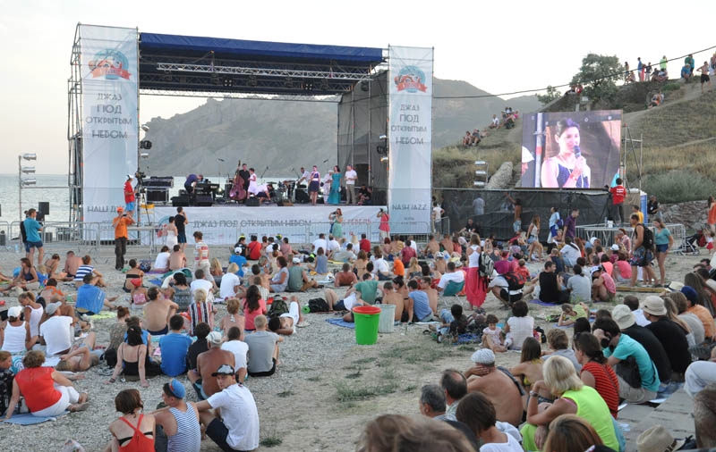 В Коктебеле прошел музыкальный фестиваль «Наш Джаз»