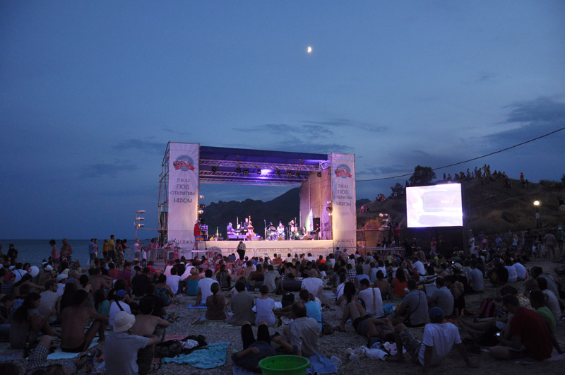 В Коктебеле прошел музыкальный фестиваль «Наш Джаз»