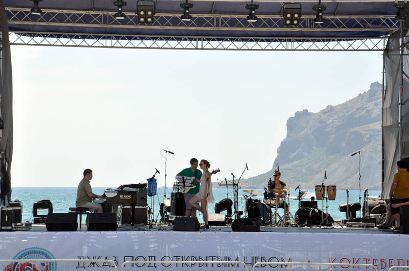 В Коктебеле прошел музыкальный фестиваль «Наш Джаз»