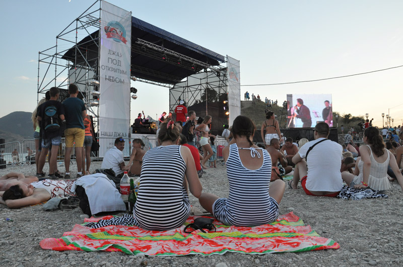 В Коктебеле прошел музыкальный фестиваль «Наш Джаз»