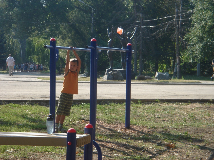 В Симферополе открыли площадку ГТО