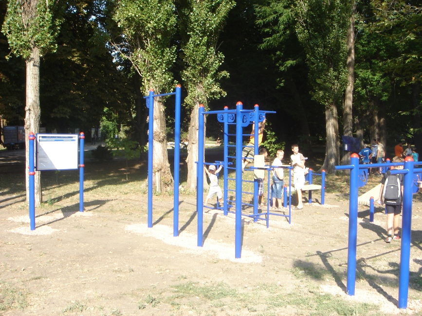 В Симферополе открыли площадку ГТО