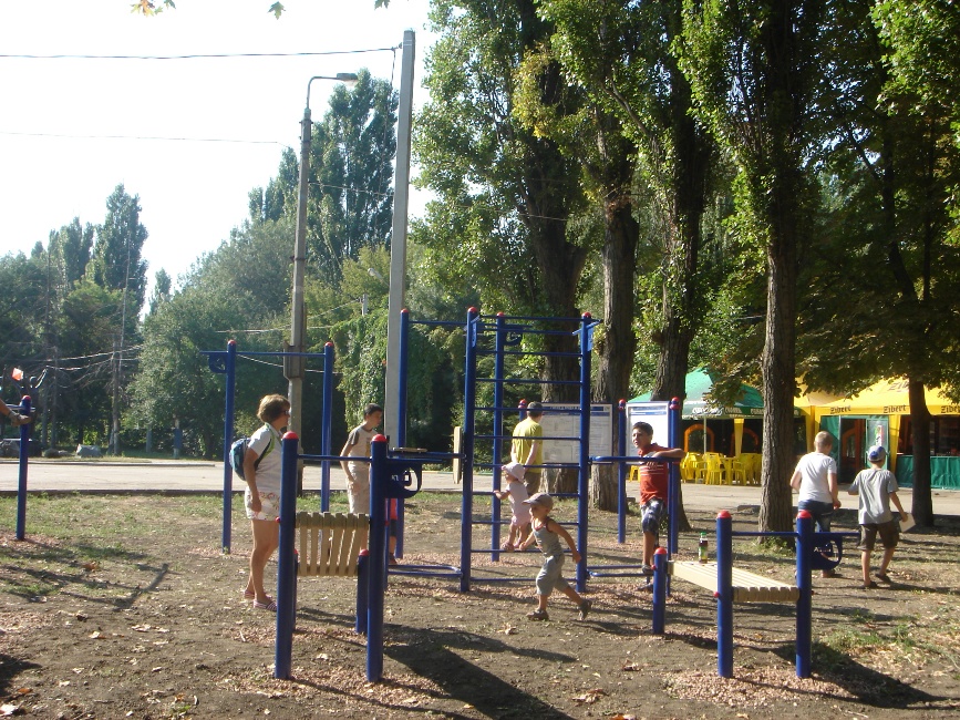 В Симферополе открыли площадку ГТО