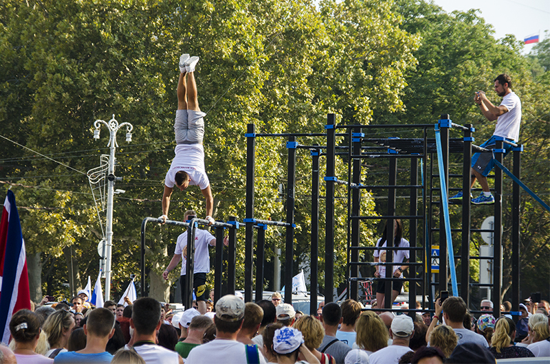 В Севастополе отпраздновали День физкультурника
