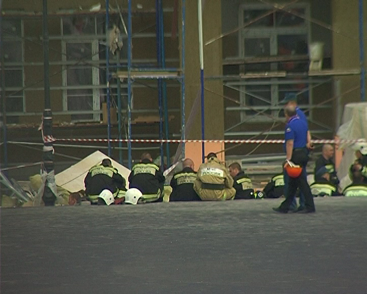 В Севастополе обрушилась крыша Нахимовского училища