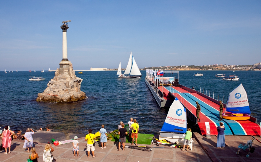 В Севастополе прошла парусная неделя