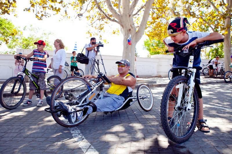 В Севастополе состоялся велопробег