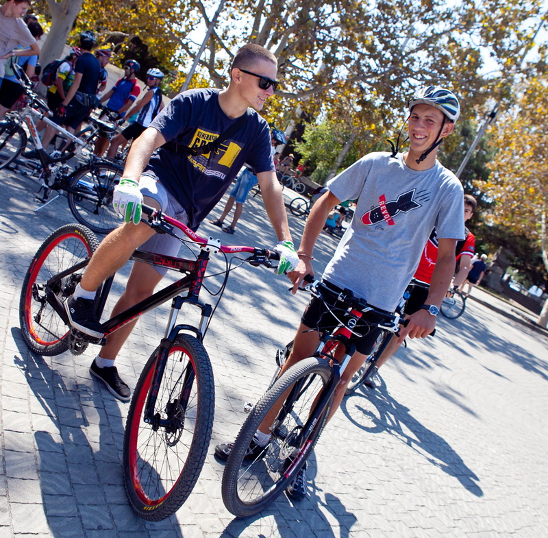 В Севастополе состоялся велопробег