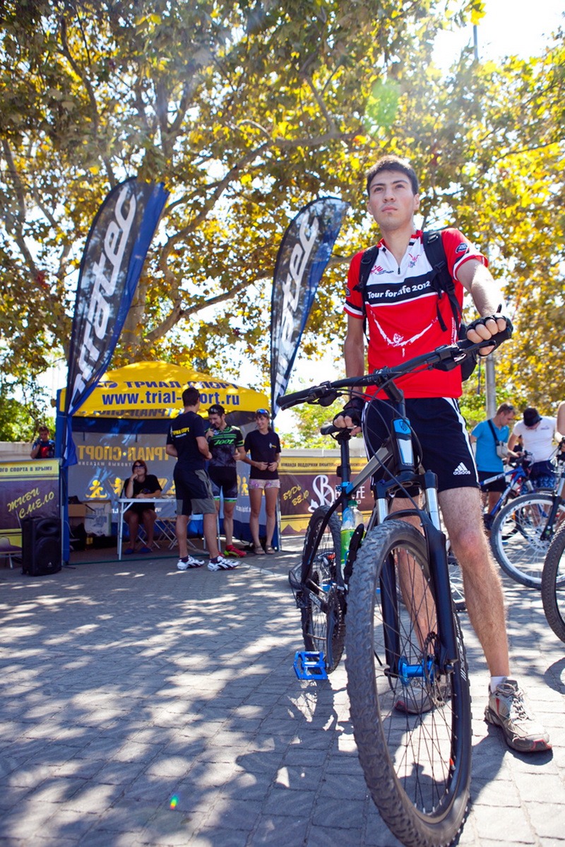 В Севастополе состоялся велопробег