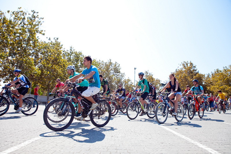 В Севастополе состоялся велопробег