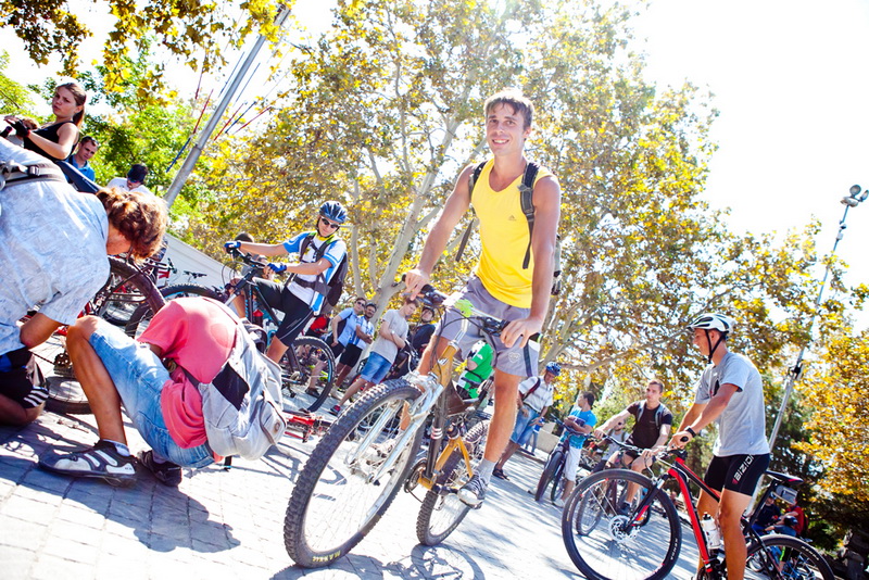 В Севастополе состоялся велопробег