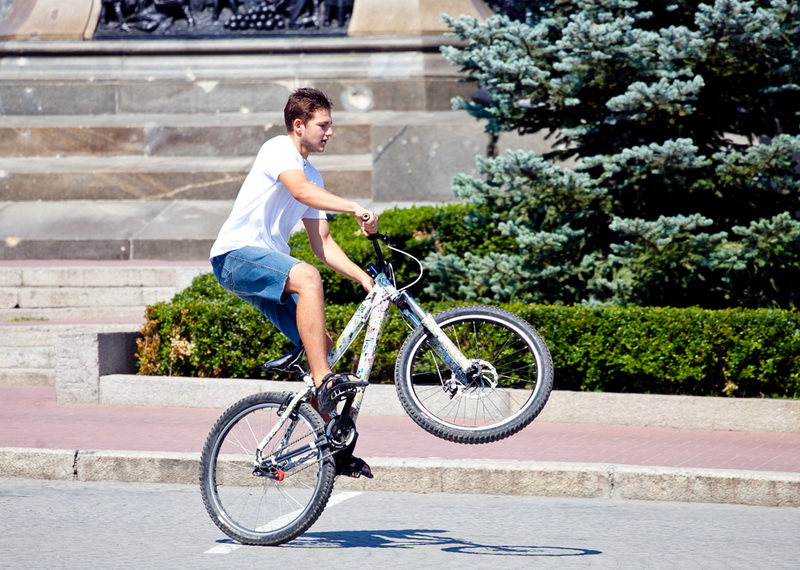 В Севастополе состоялся велопробег