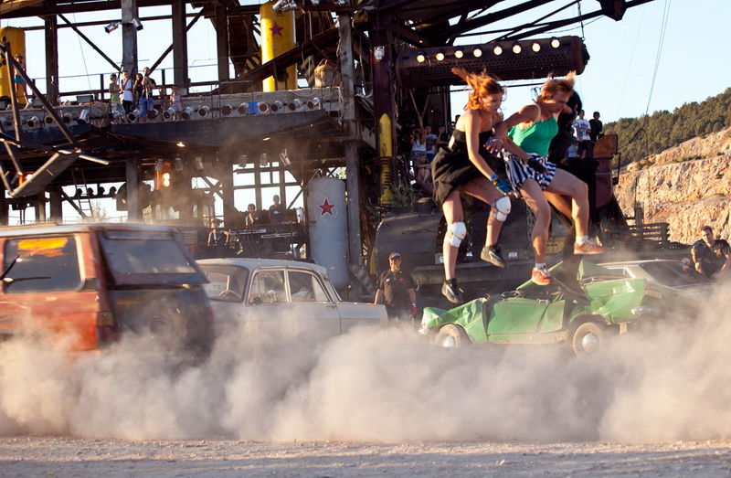 В Севастополе прошел фестиваль каскадеров