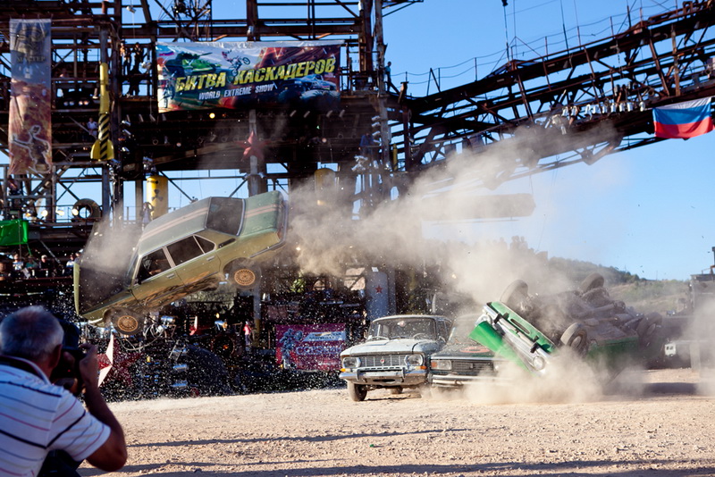 В Севастополе прошел фестиваль каскадеров