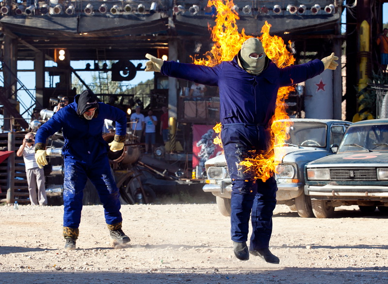 В Севастополе прошел фестиваль каскадеров