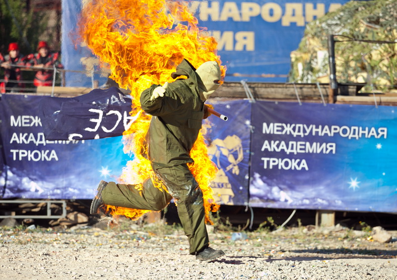 В Севастополе прошел фестиваль каскадеров