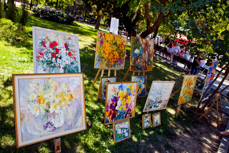 В Севастополе прошел карнавал цветов