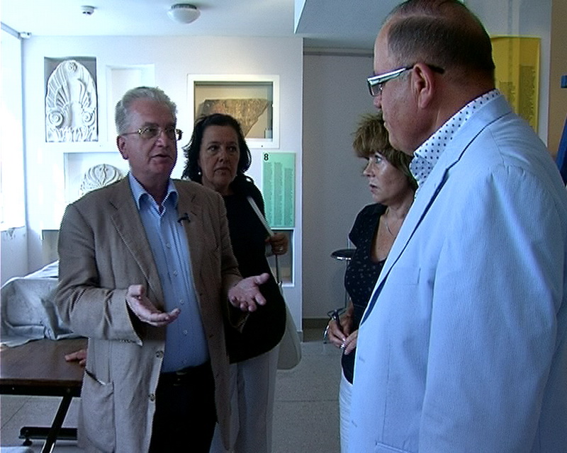 Директор Эрмитажа посетил Херсонес