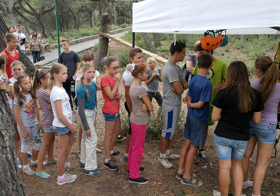 В Мисхоре открылся веревочный парк