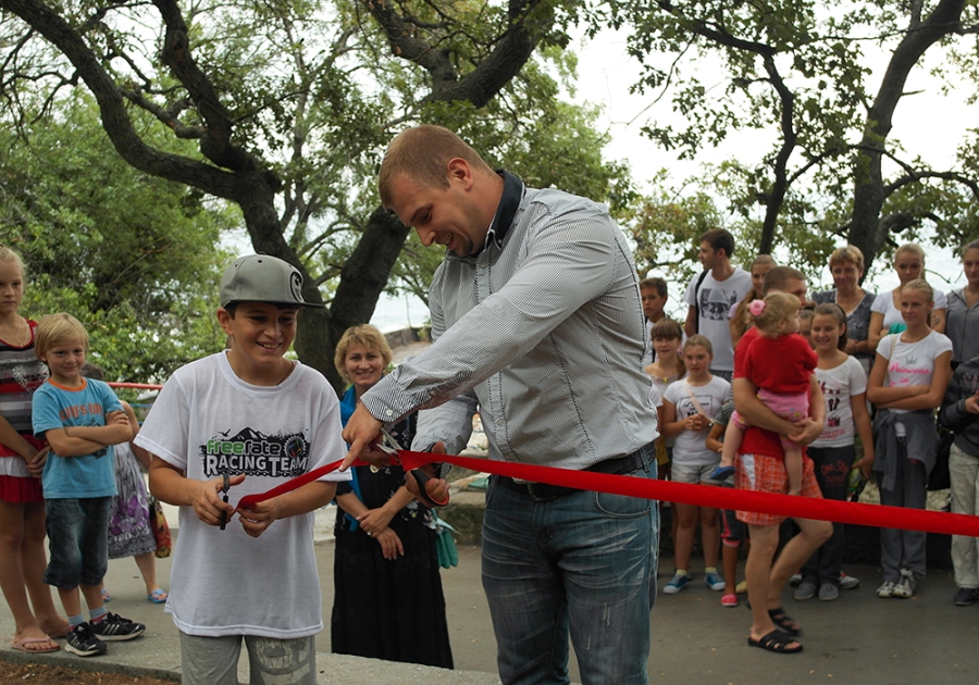 В Мисхоре открылся веревочный парк