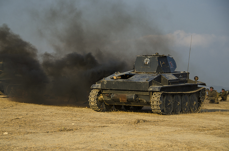 Крымский военно-исторический фестиваль завершился масштабными реконструкциями