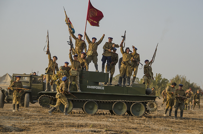 Крымский военно-исторический фестиваль завершился масштабными реконструкциями