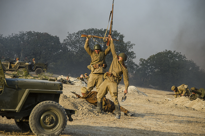 Крымский военно-исторический фестиваль завершился масштабными реконструкциями