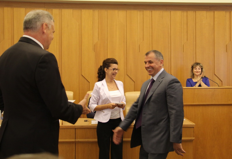 Депутаты Госсовета Крыма получили мандаты