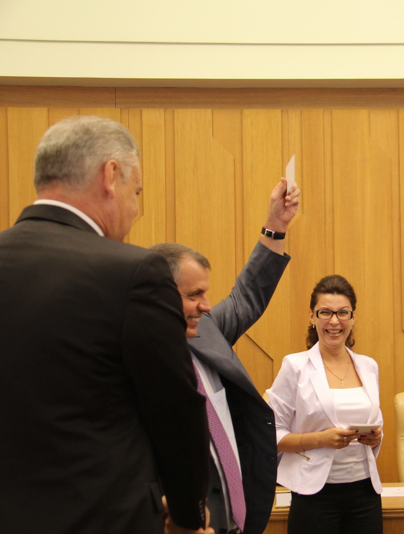 Депутаты Госсовета Крыма получили мандаты