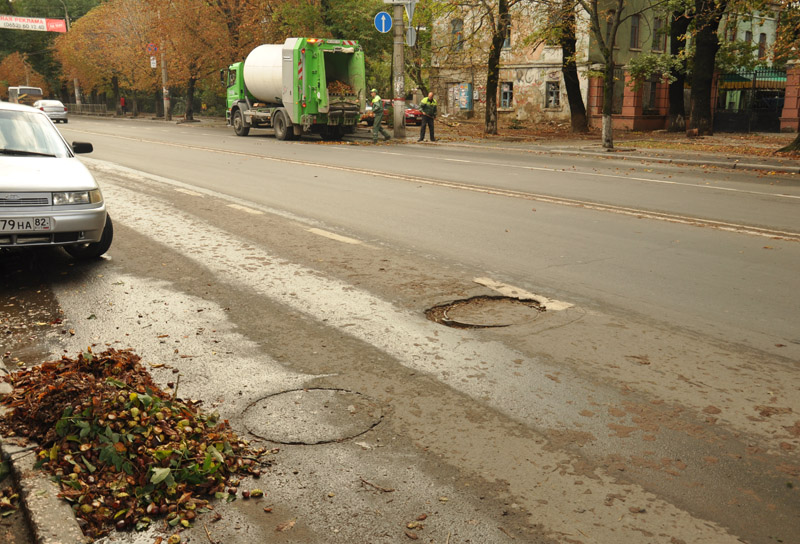 В центре Симферополе стихия повалила около 15 деревьев