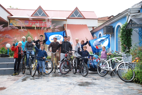 В Евпатории провели велопикник