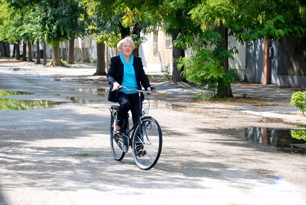 В Евпатории провели велопикник