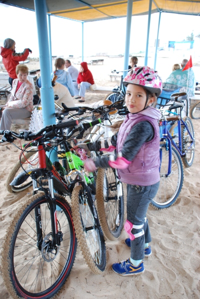 В Евпатории провели велопикник