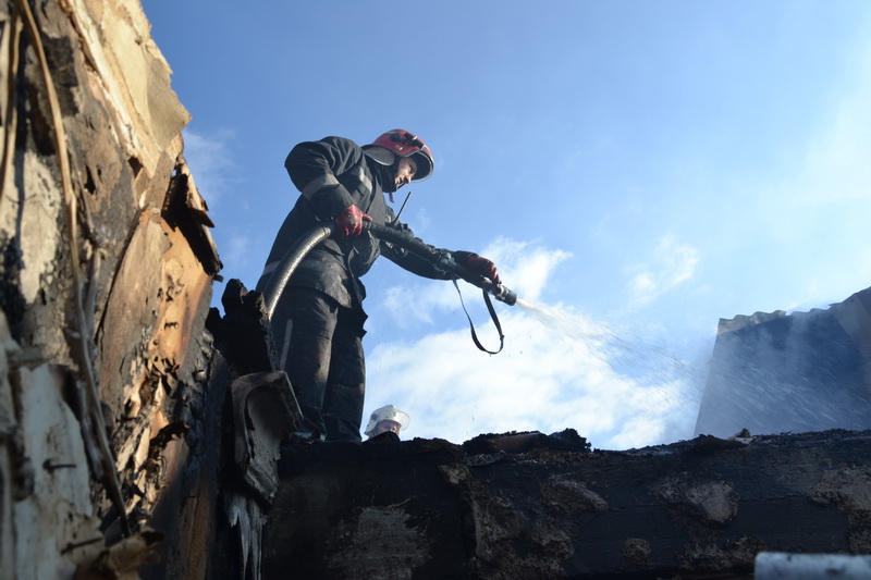 В Гаспре из-за пожара эвакуировали 65 человек