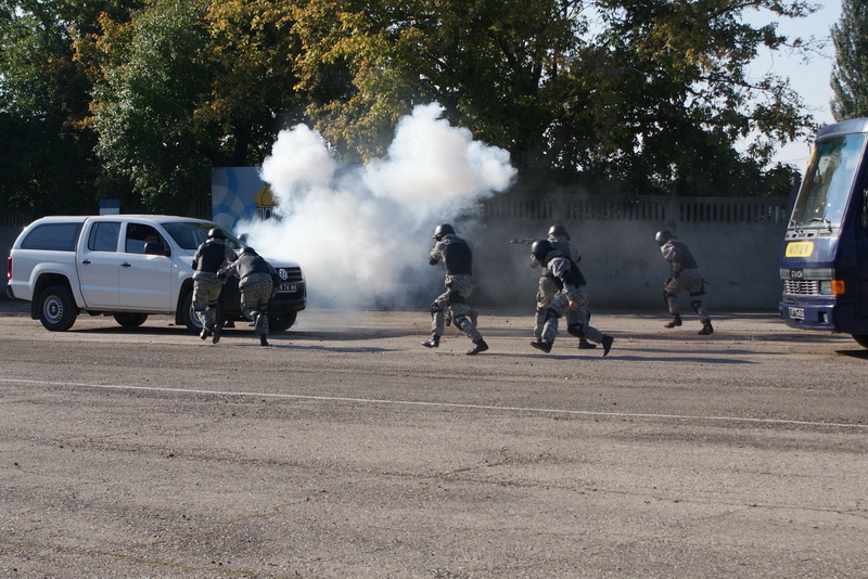 В Крыму первые 57 призывников отправились на службу