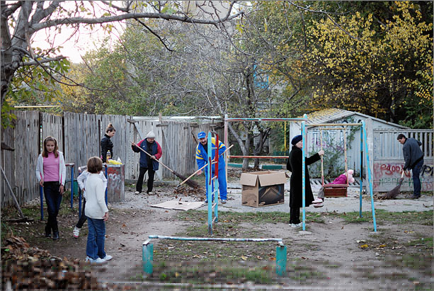 В Феодосии провели «чистый» четверг