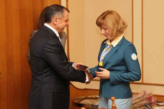 Спортсмены-инвалиды получили стипендии Верховной Рады АРК