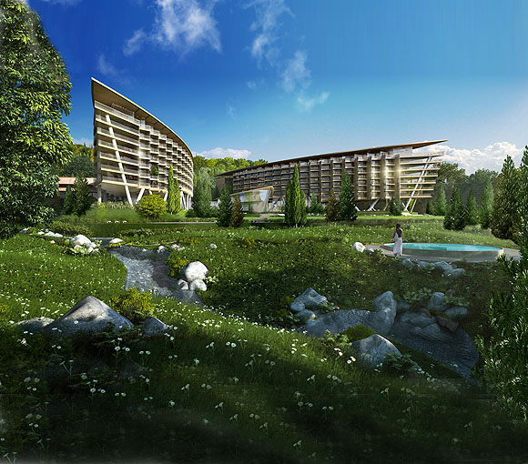 Реконструкцию крымского санатория «Мрия» планируют завершить в следующем году