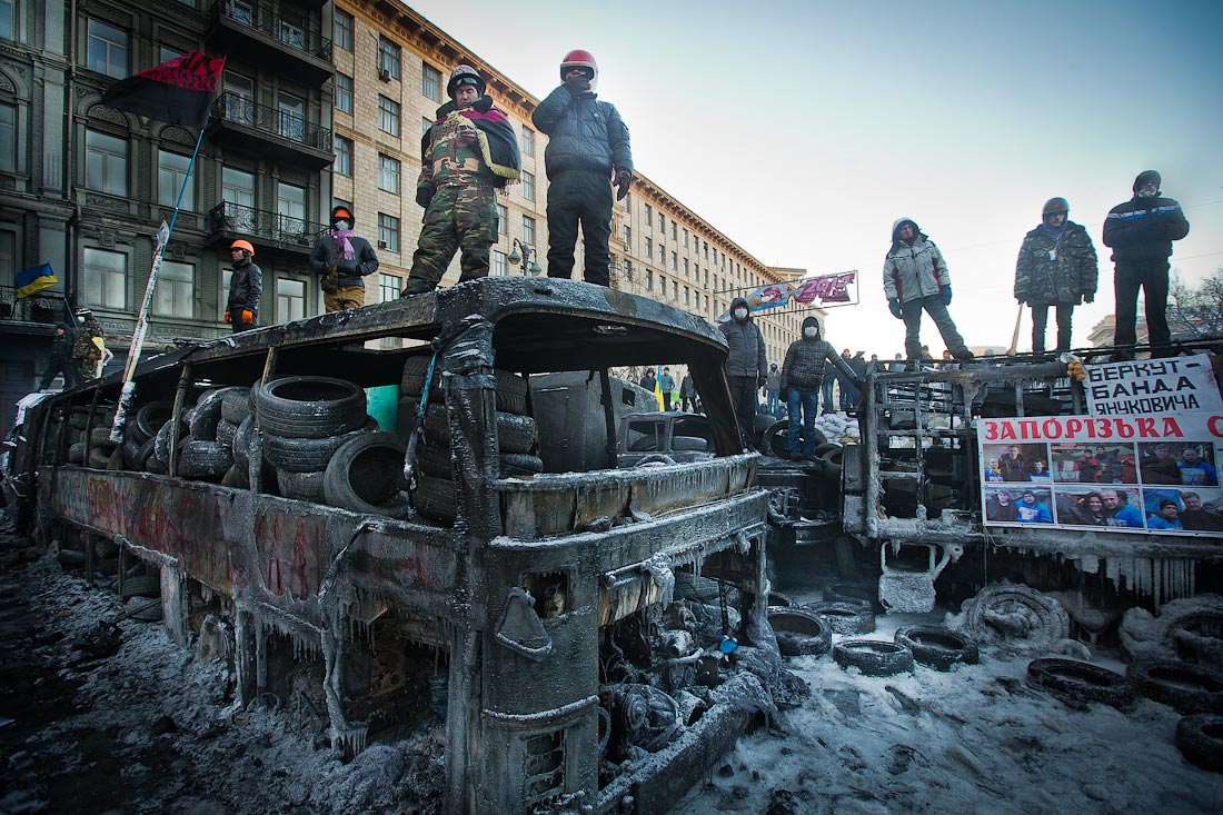 Новые баррикады в Киеве