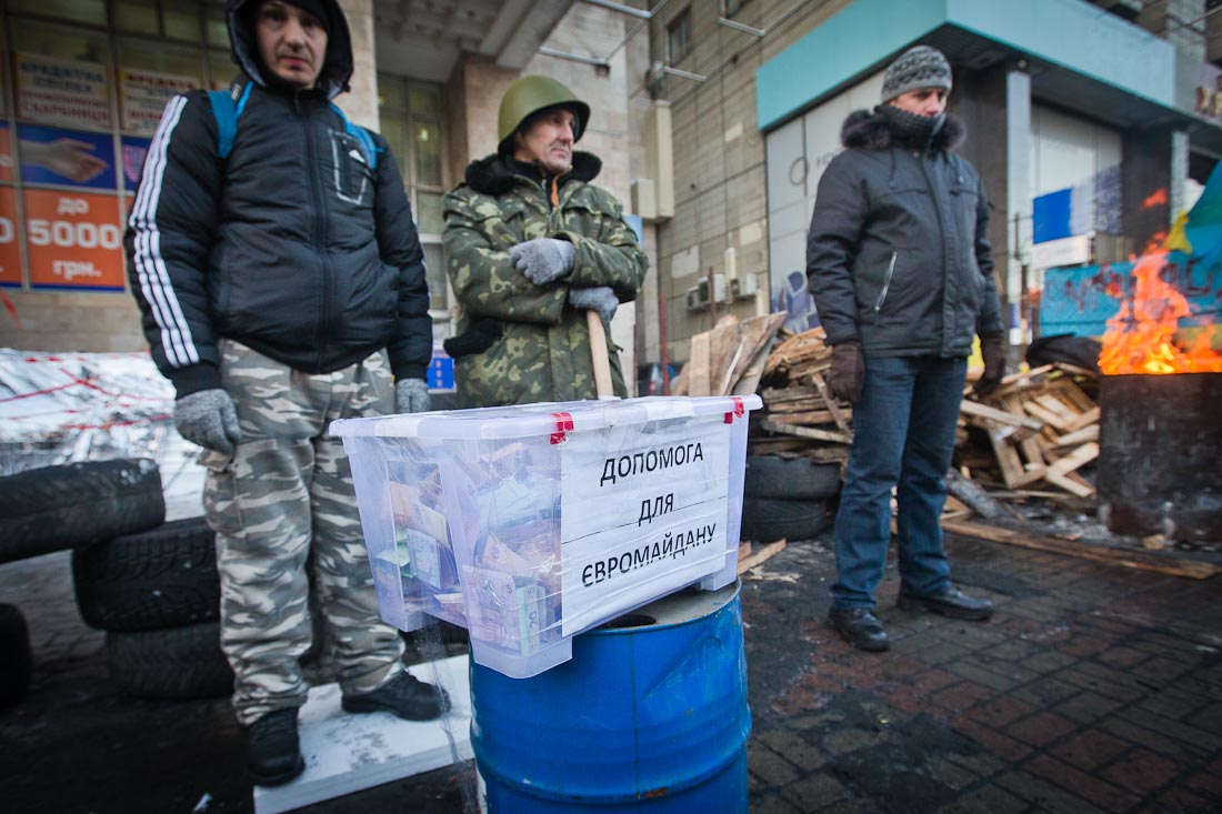 Новые баррикады в Киеве