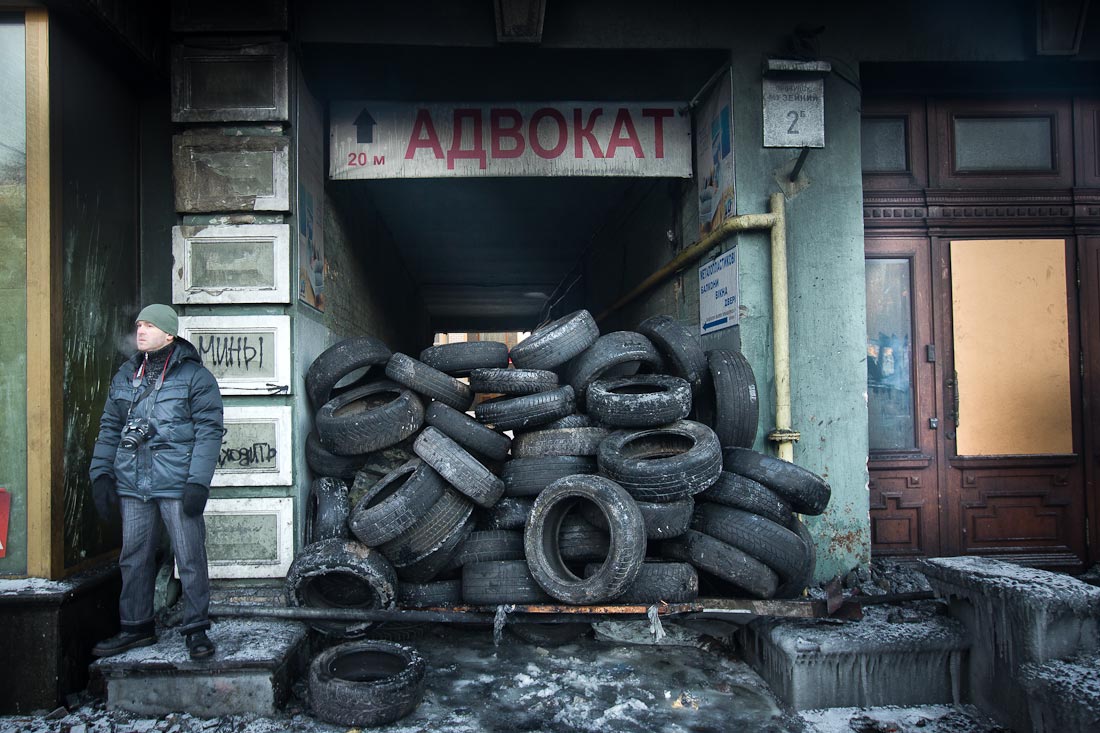 Новые баррикады в Киеве