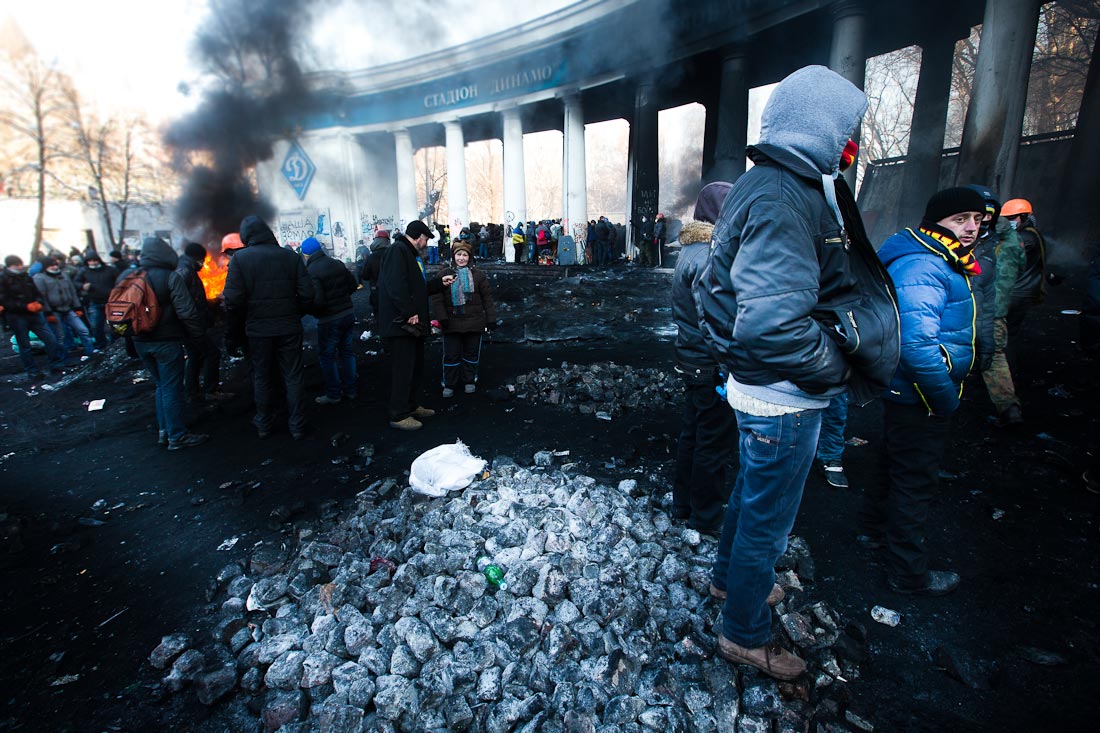 Новые баррикады в Киеве