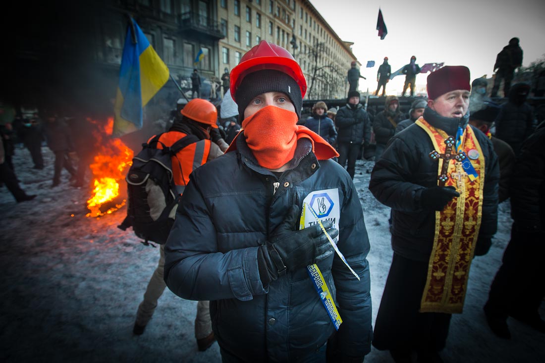 Новые баррикады в Киеве