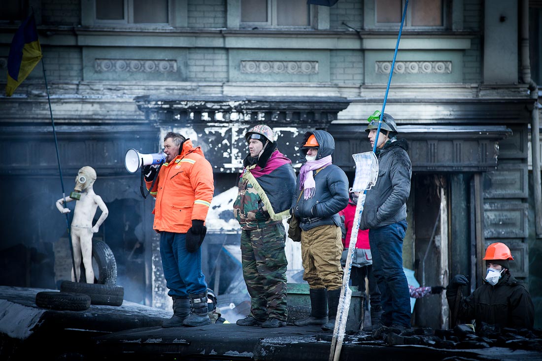 Новые баррикады в Киеве