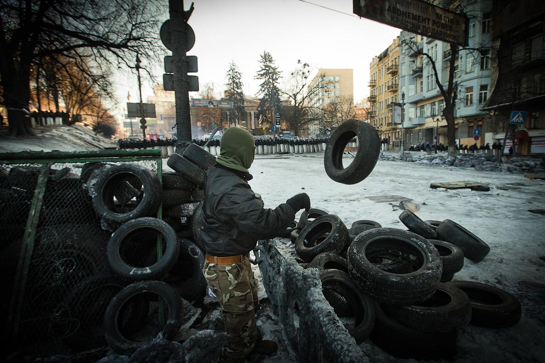 Новые баррикады в Киеве