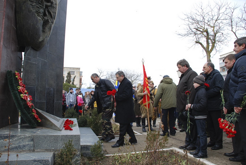 В Евпатории отметили годовщину вывода войск из Афганистана