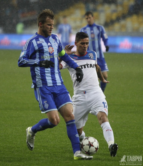 «Таврия» уступила «Динамо» с минимальной разницей