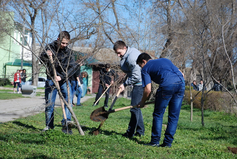В Евпатории состоялась акция «Чистый город»