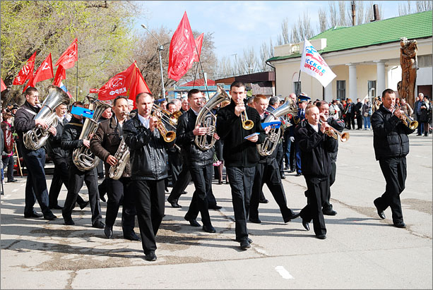 В Феодосии отметили 70-летие освобождения от фашистов